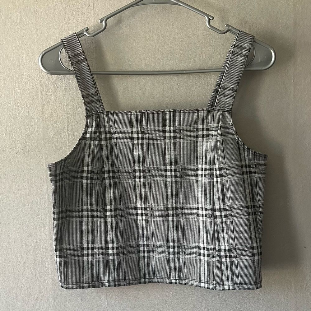 American Eagle Plaid Tank Top